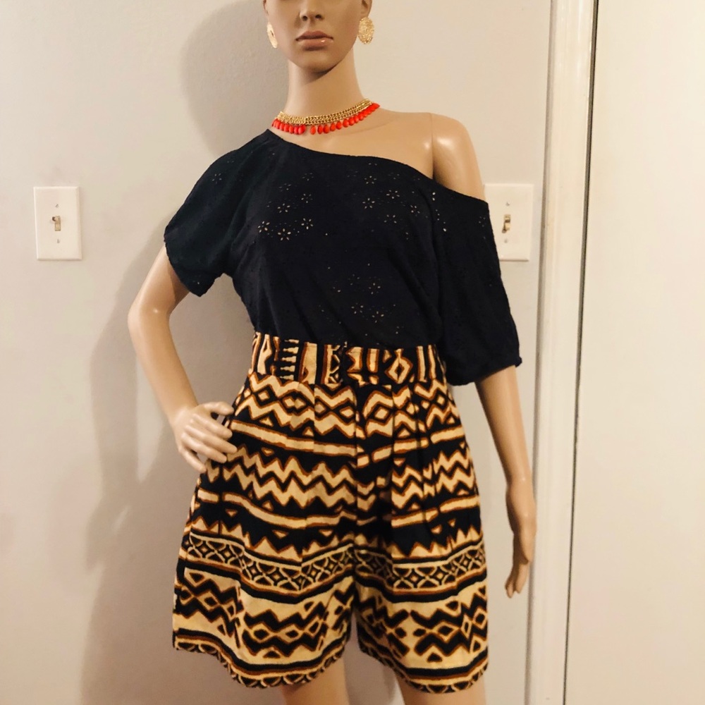 High waist bottom and  top two peace